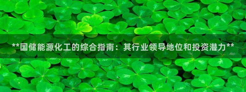 球盟会能退钱吗现在：**国储能源化工的综合指南：其行业领导地