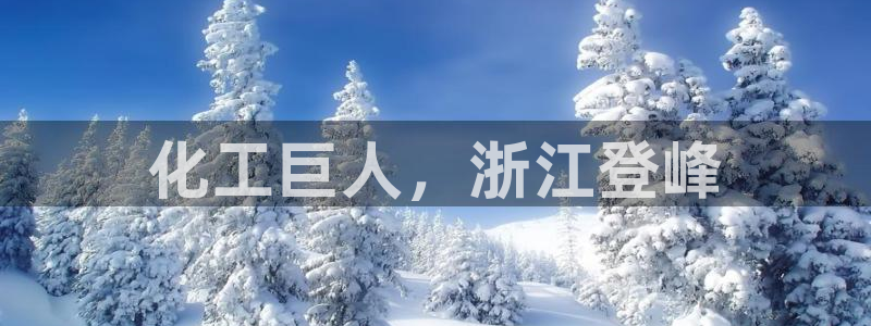 球盟会能提现吗安全吗：化工巨人，浙江登峰