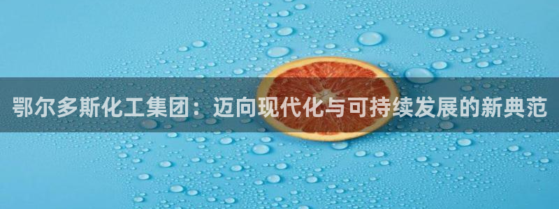 球盟会官方最新入口：鄂尔多斯化工集团：迈