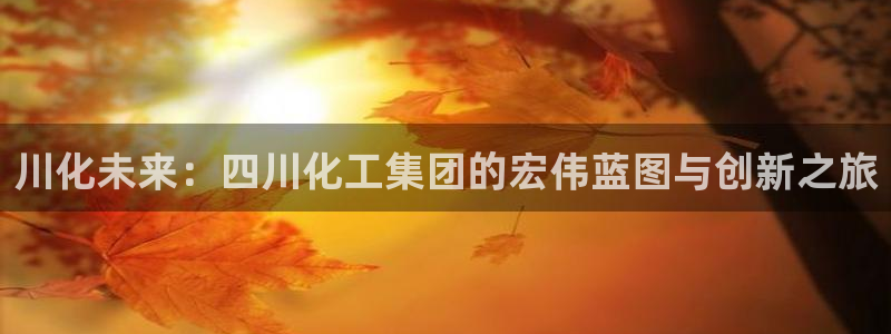 球盟会头号玩家：川化未来：四川化工集团的
