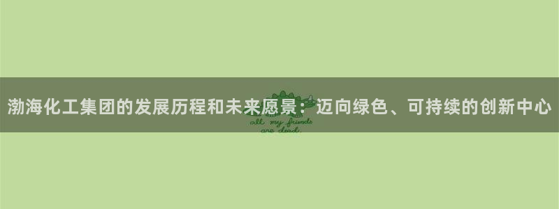 球盟会qmh电子网页版登录：渤海化工集团的发展历程和未来愿景