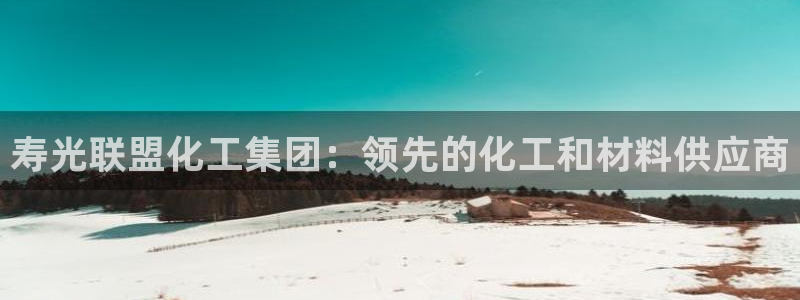 球盟会app最新地址下载安装：寿光联盟化工集团：领先的化工和