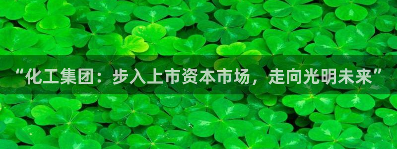 球盟会app最新地址在哪看：“化工集团：步入上市资本市场，走