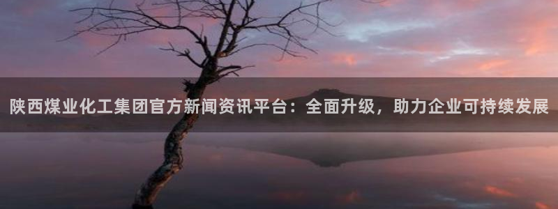球盟会游戏几点玩合适：陕西煤业化工集团官方新闻资讯平台：全面